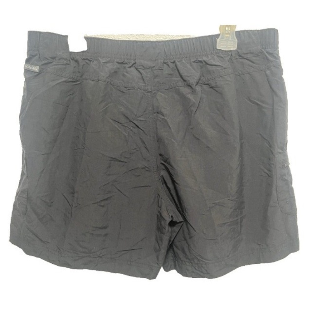 Columbia Cargo Shorts Womens XL Black Sandy River Nylon Hiking Fishing AL4572 16